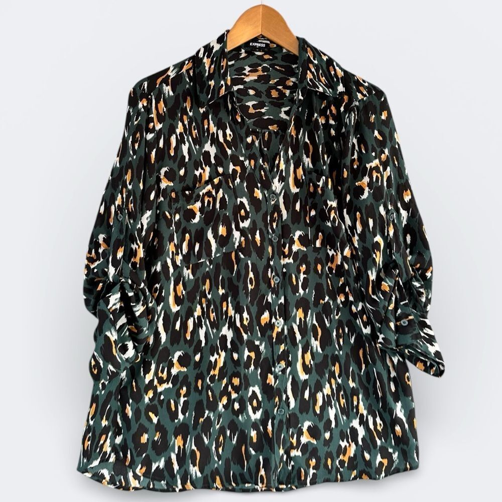 🎉5 for $45🎉 express top blouse shirt size L